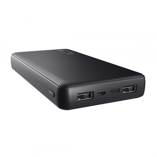 Trust Primo powerbank 20.000 mAh - sort, 3 porte