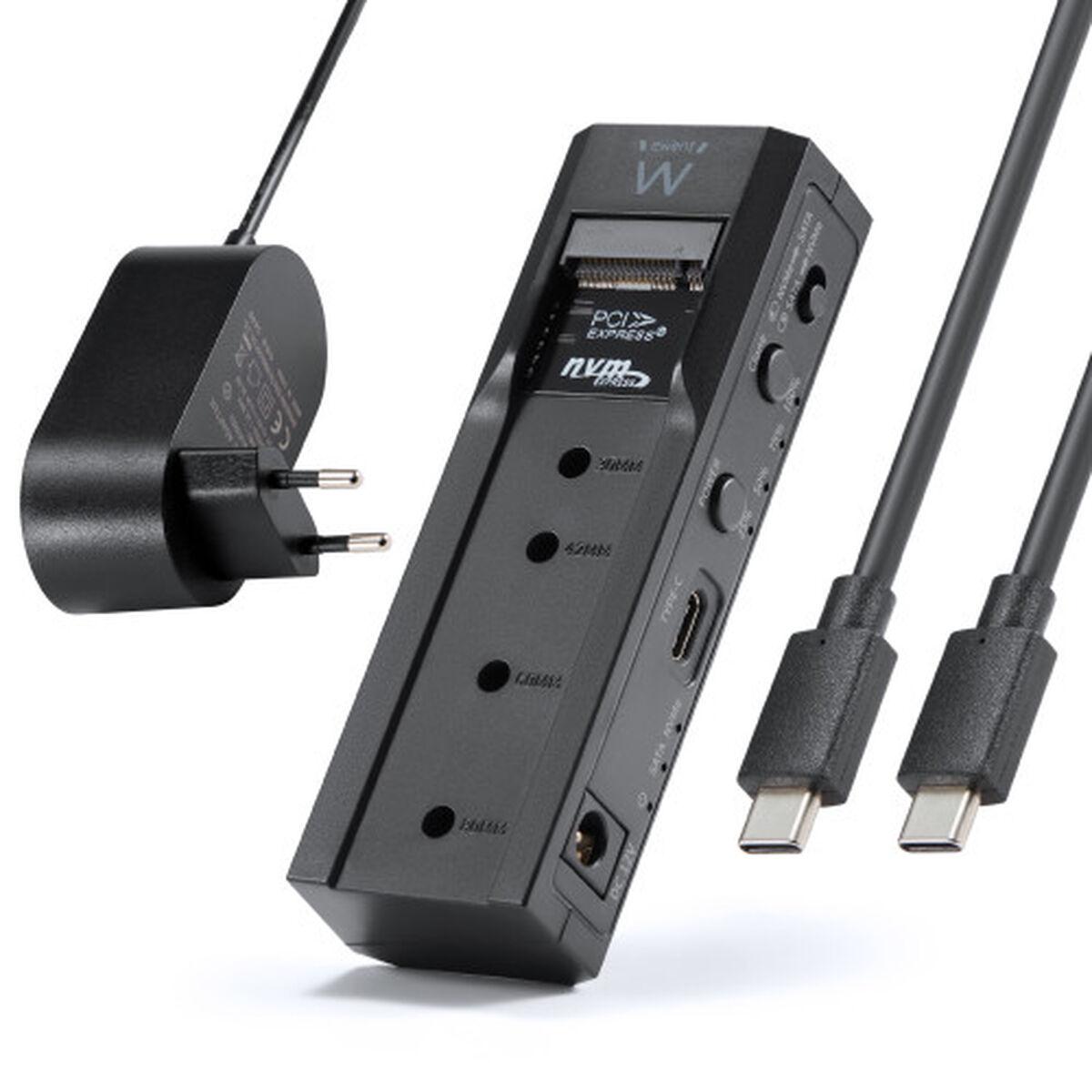 Ewent EW7065 ekstern dock og offline kloner til SATA & NVMe - USB‑C 3.2 Gen2