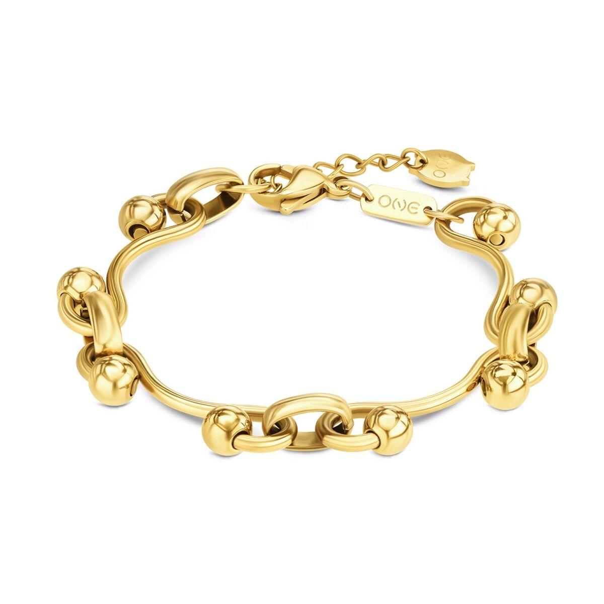 One Jewels OJBA50G armbånd til kvinder - gylden