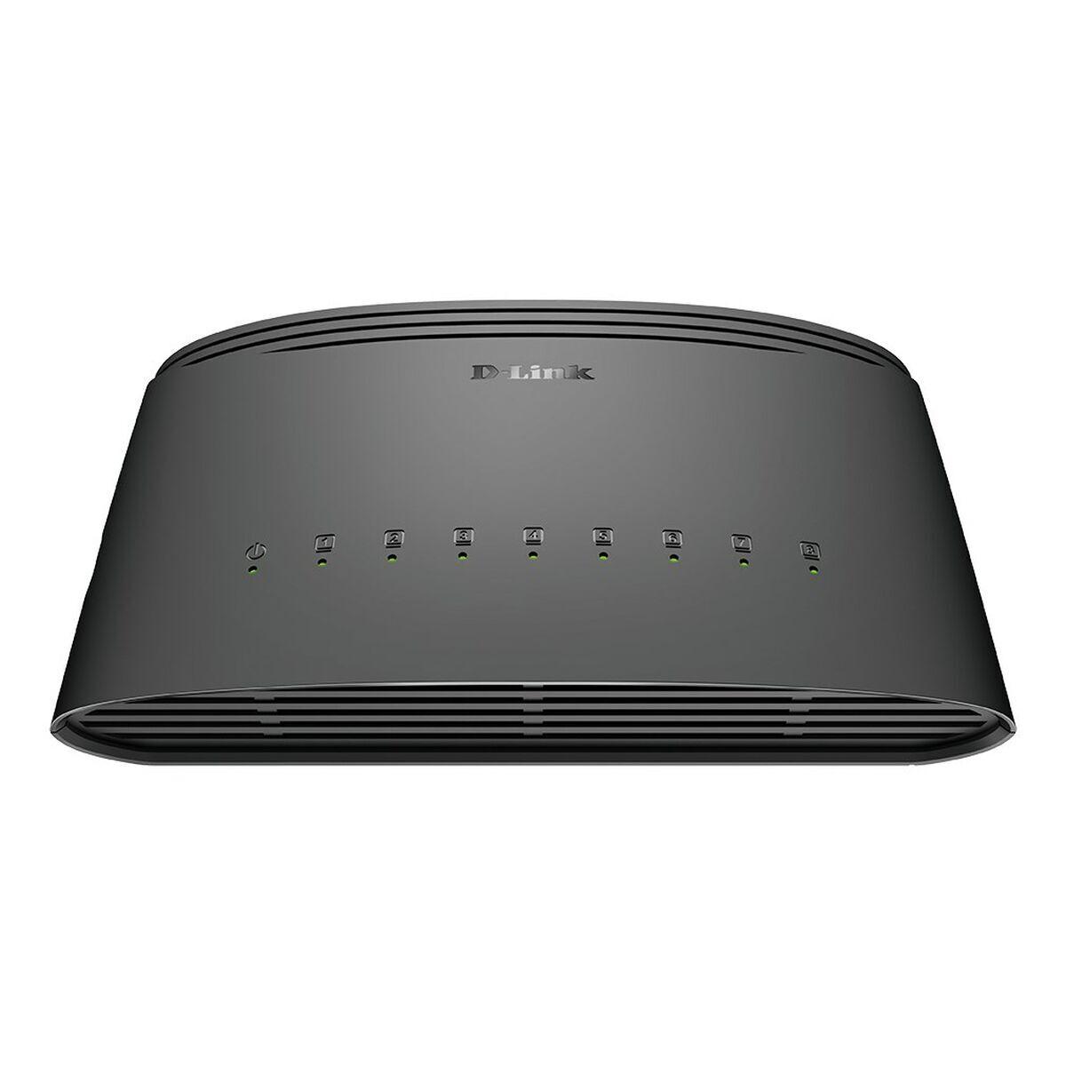 D-Link DGS-1008D/E - 8-port Gigabit Ethernet switch (uadministreret)
