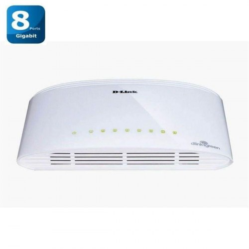 D-Link DGS-1008D/E - 8-port Gigabit Ethernet switch (uadministreret)