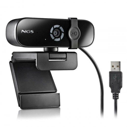NGS XPRESSCAM2000 2K webcam til PC - sort