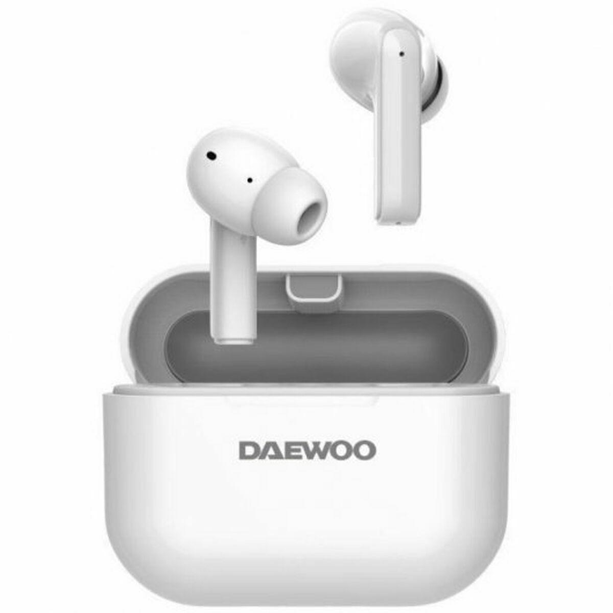 Daewoo DW2002 trådløse in-ear høretelefoner - hvid