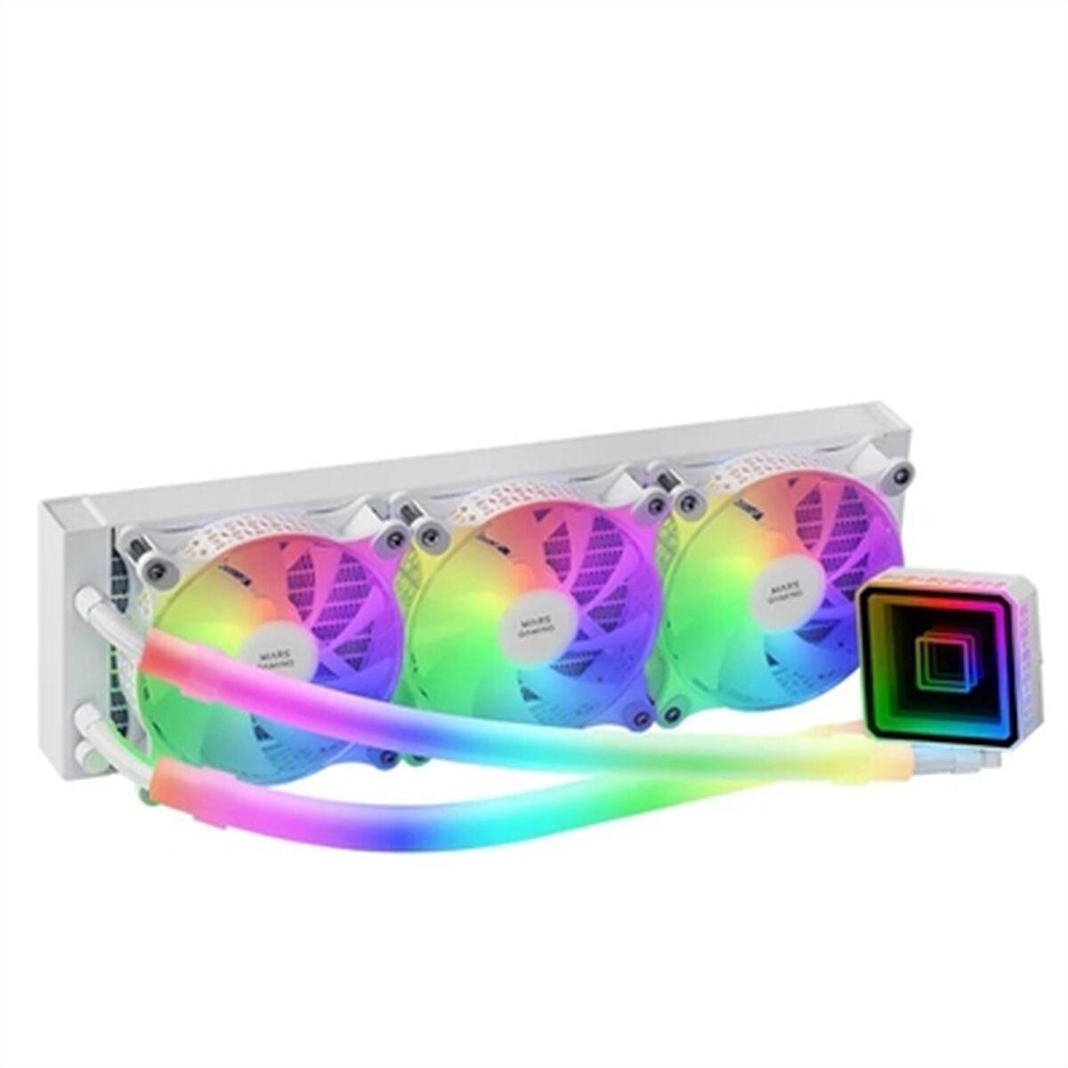 Mars Gaming ML-ULTRA360 ARGB - 360 mm AIO vandkøling, hvid