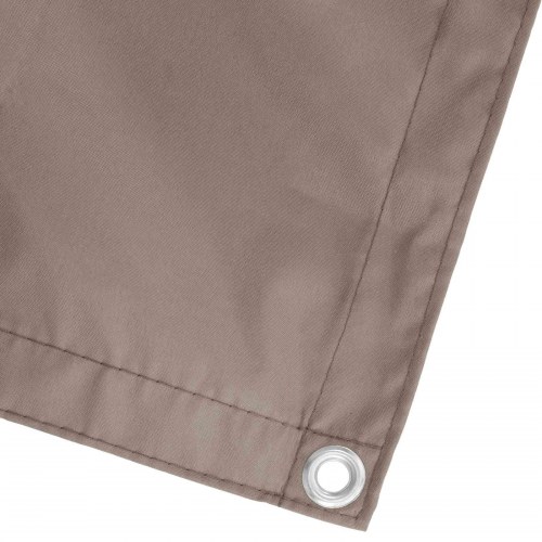 Altan skærm 75 × 200 cm - PU-belagt oxford med alu-øjer