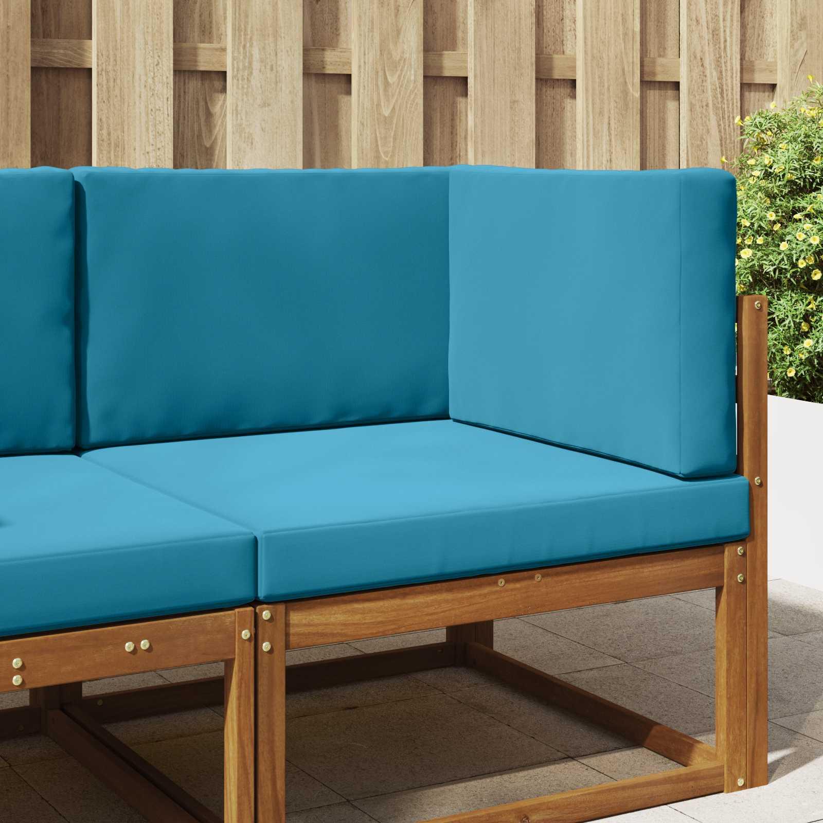 Udendørs Sofa Pude 3 stk Kongelig blå Polyester