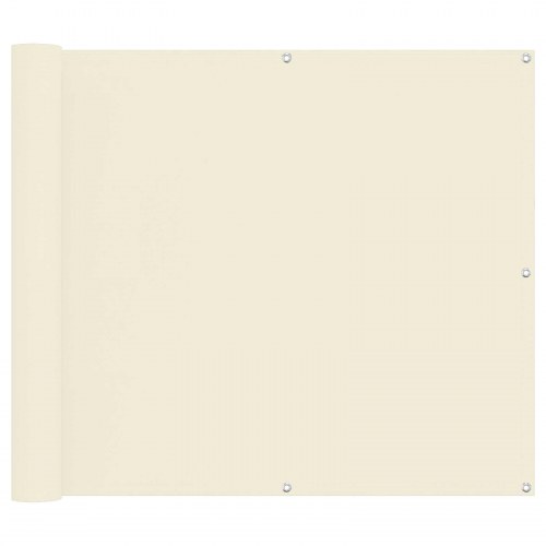 Altan skærm 90 × 200 cm - PU-belagt oxford med alu-øjer