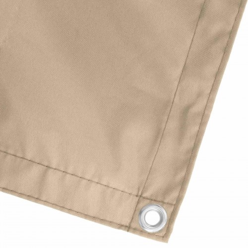 Altan skærm 90 × 200 cm - PU-belagt oxford, alu-øjer