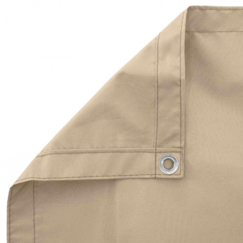Altan skærm 90 × 200 cm - PU-belagt oxford, alu-øjer
