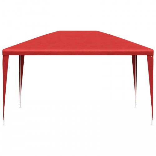Partytelt 400 x 300 x 255 cm - rød