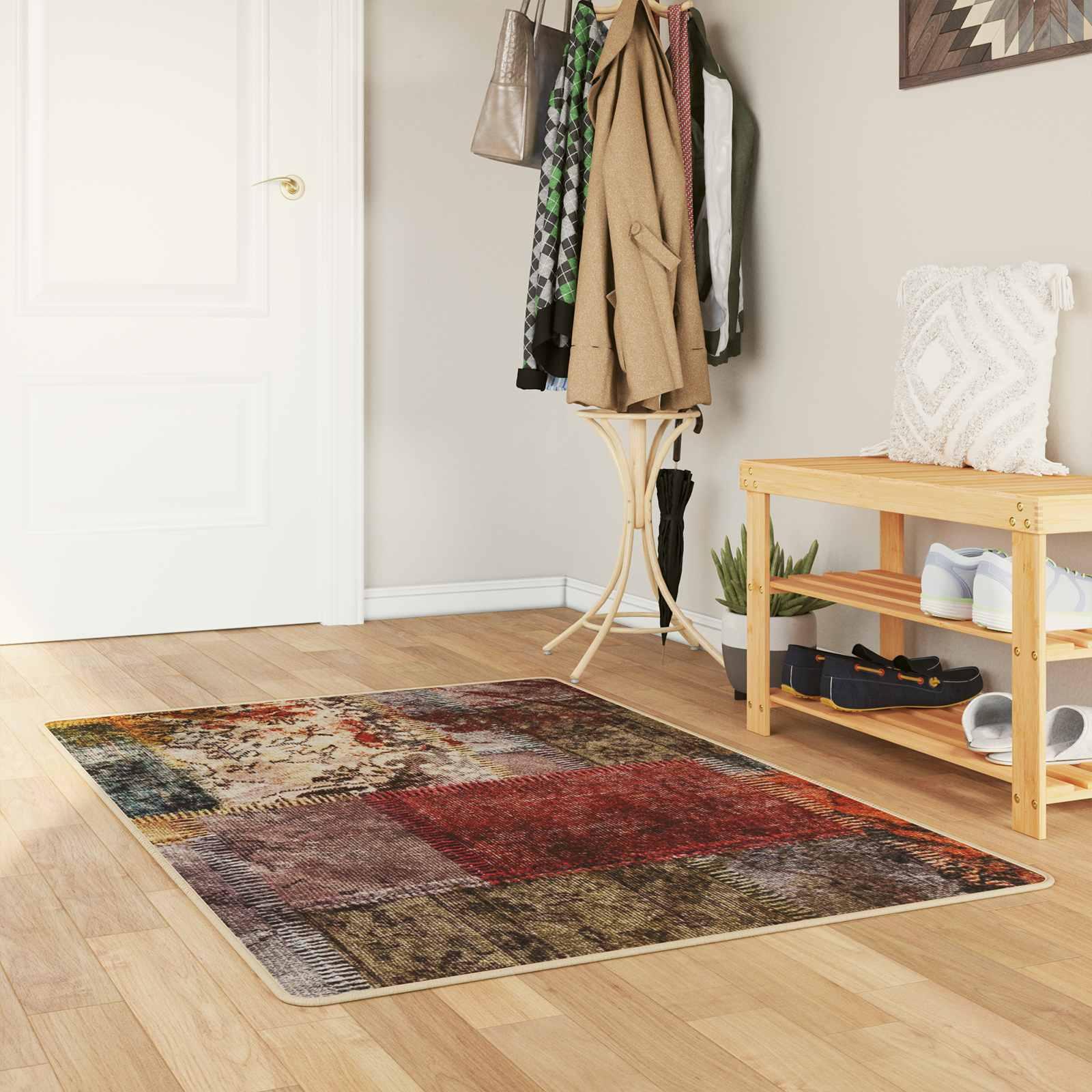 Tæppe Runner MARSA Flerfarvet 200 x 80 cm Polyester og PVC
