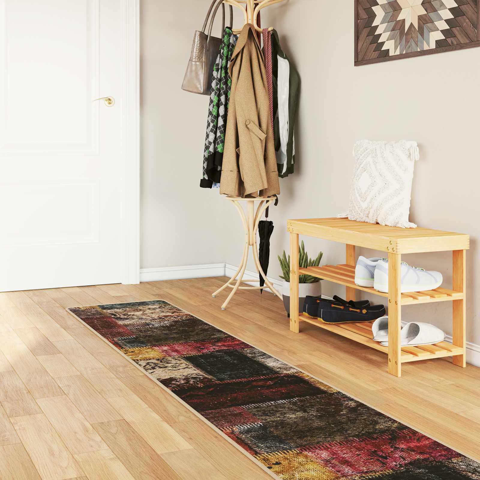 Tæppe Runner MARSA Flerfarvet 300 x 50 cm Polyester og PVC