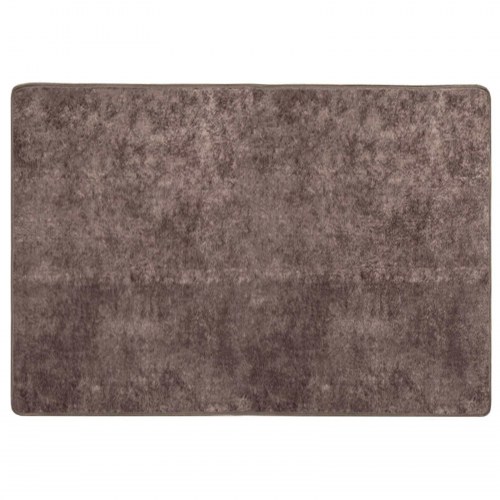 Løber tæppe MARSA - grå 100 × 150 cm, polyester med skridsikker PVC-bagside