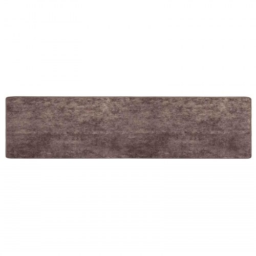 Tæppeløber MARSA - grå 80 × 450 cm, polyester med skridsikker PVC-bagside