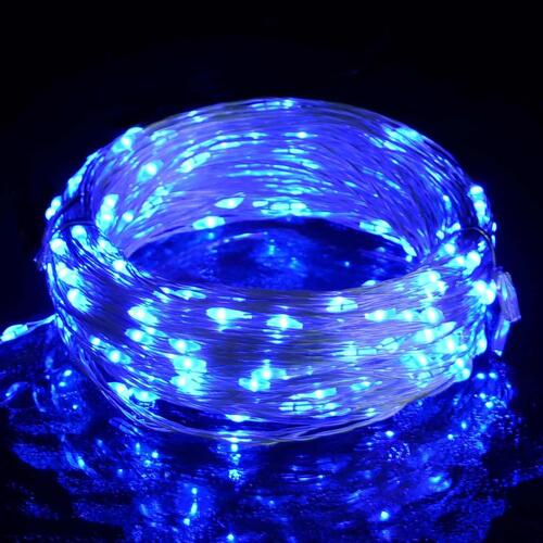 LED-lyskæde med 300 LED'er 30 m blå