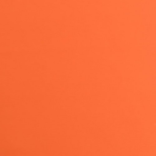 Drejelig spisebordsstol i kunstlæder - orange, højdejusterbar med hjul