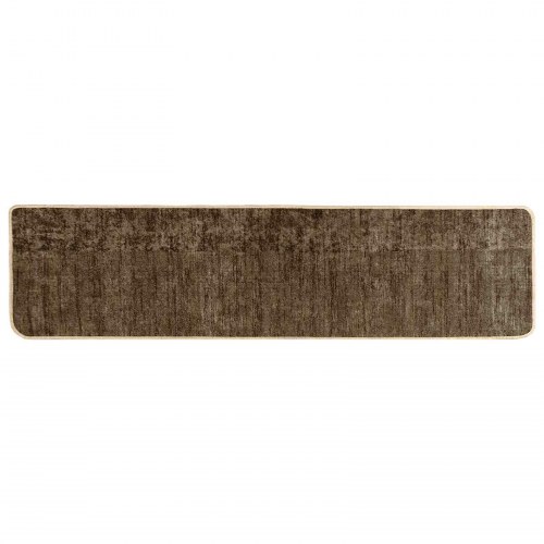 Løber-tæppe MARSA - skovgrøn 50 × 250 cm, polyester med skridsikker PVC