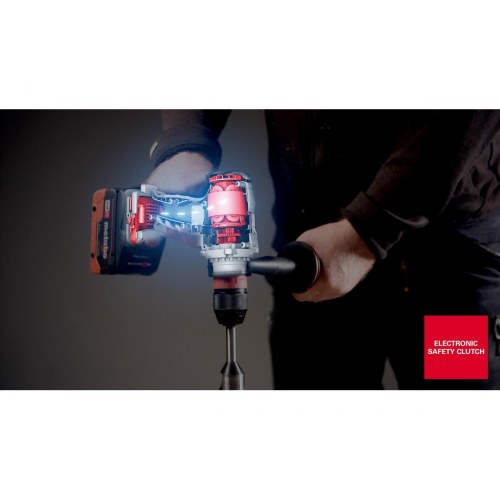 Metabo BS 18 LTX BL I - 18 V børsteløs skruemaskine, 2.000 rpm, nøglefri borepatron - Sort/Grøn/Rød