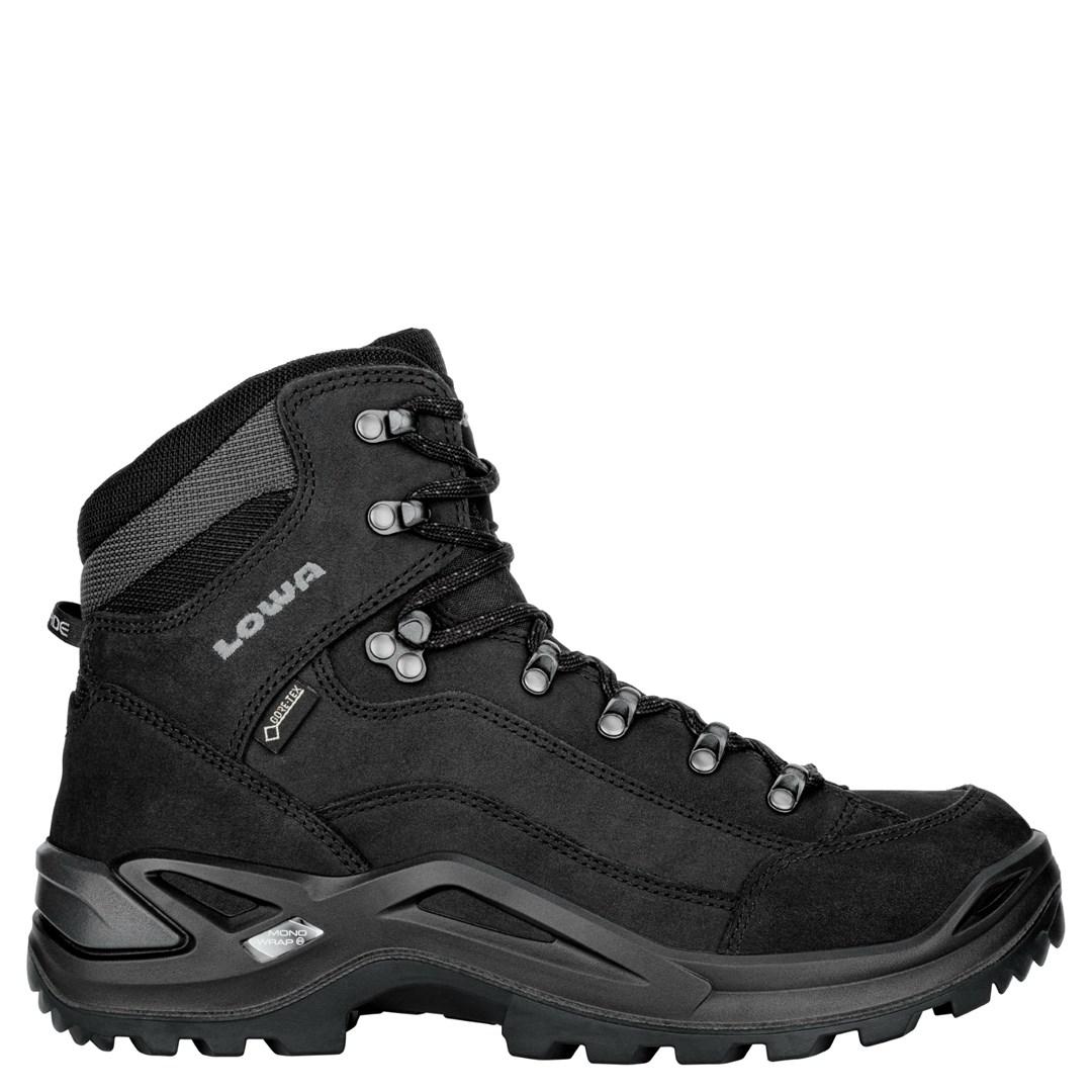 LOWA Renegade GTX Mid vandrestøvle - sort, UK 9 (43,5)