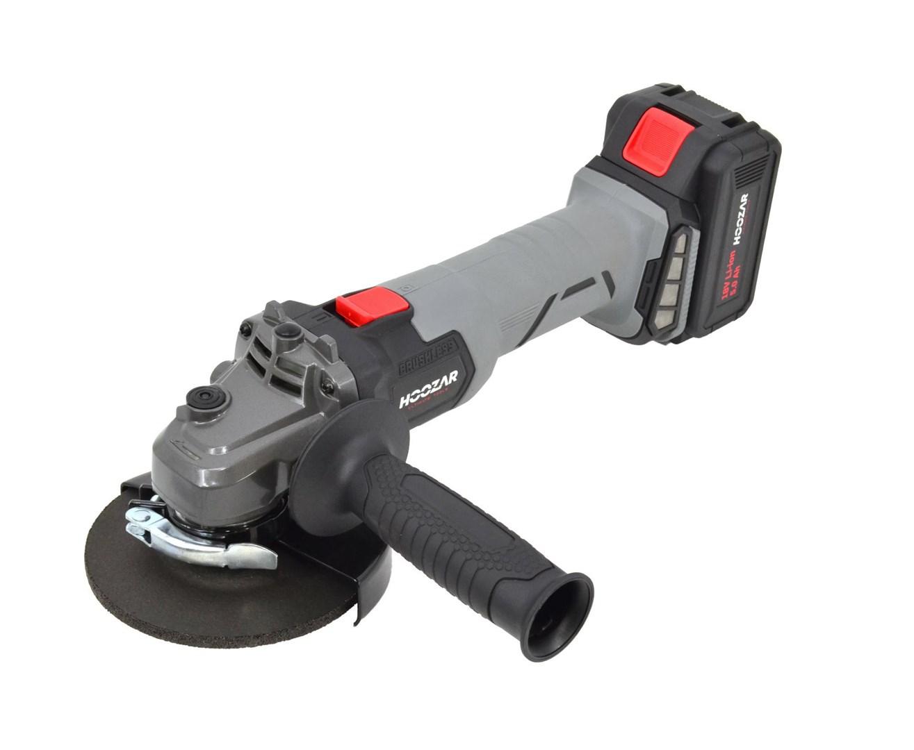 AWTOOLS Hoozar vinkelsliber 125 mm 18 V 1×5,0 Ah – AG25BL-T1