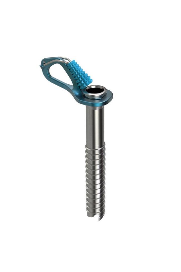 BLUE ICE Aero isskrue 16 cm - blå klatreskrue