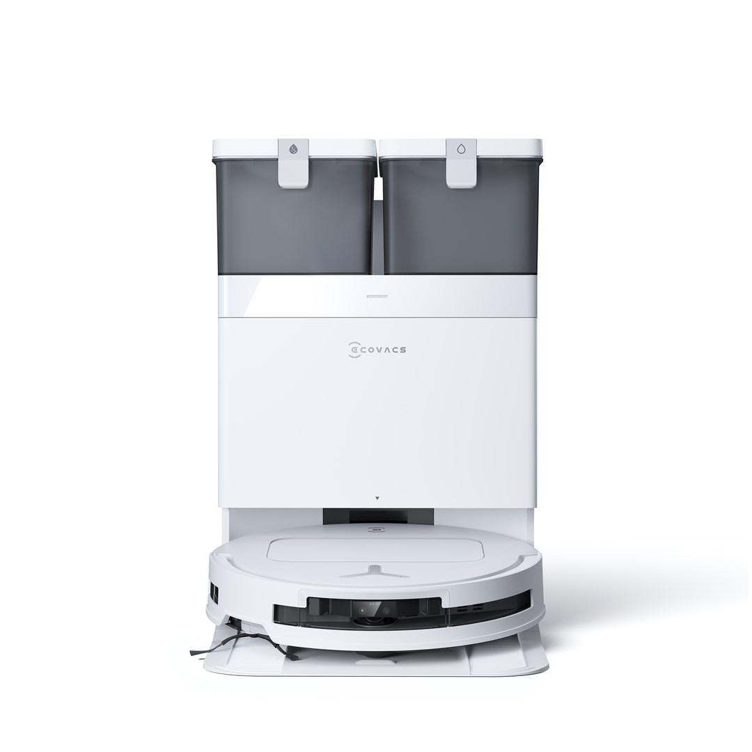 ECOVACS Deebot T50 Pro Omni Gen 2 hvid robotstøvsuger med moppe