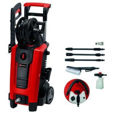 Einhell TE-HP 170 højtryksrenser - 170 bar, 440 l/t, el, sort/rød billede