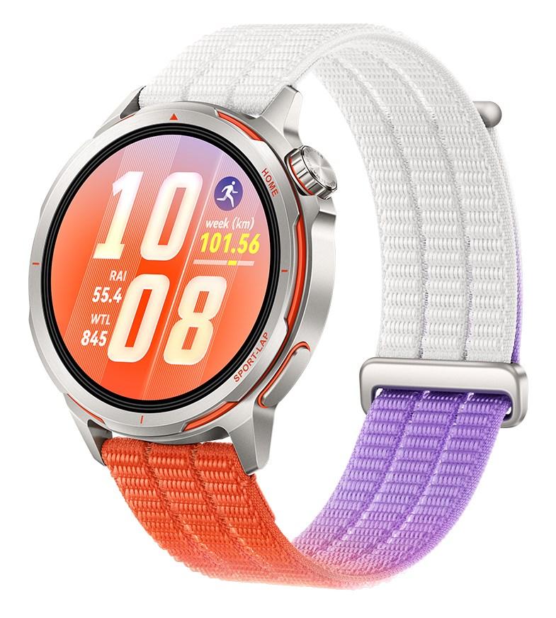 Huawei GT Runner 2 - 1,32" AMOLED smartwatch med GPS, titanium urkasse billede