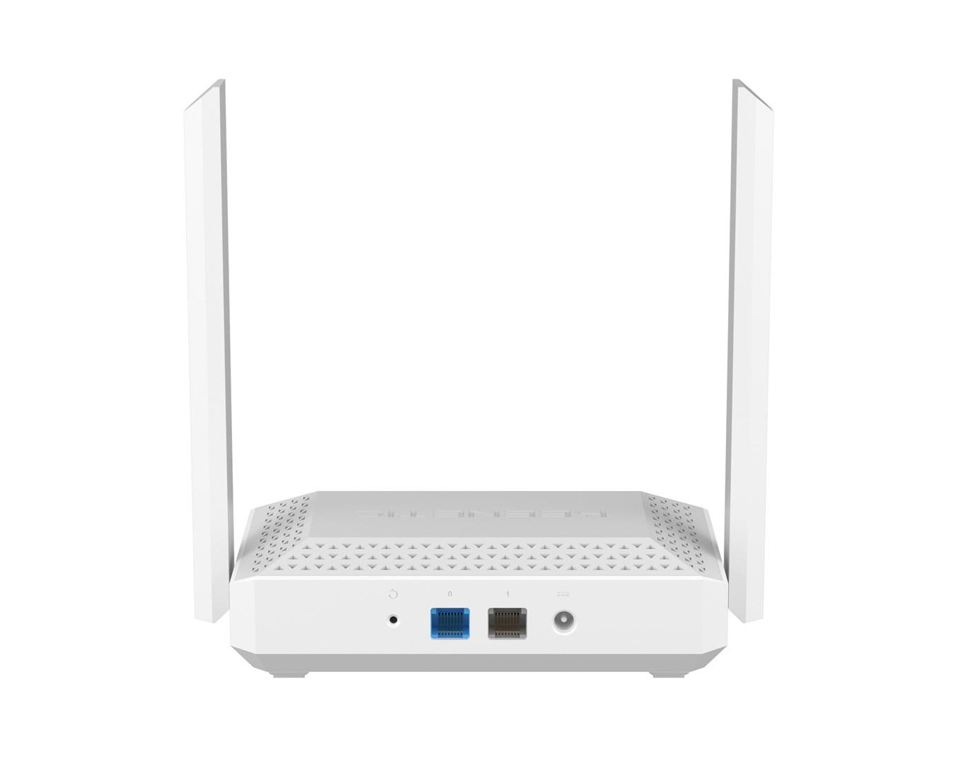 Keenetic Racer AX3000 Mesh Wi‑Fi 6 gigabit‑router/forlænger med to gigabit‑porte