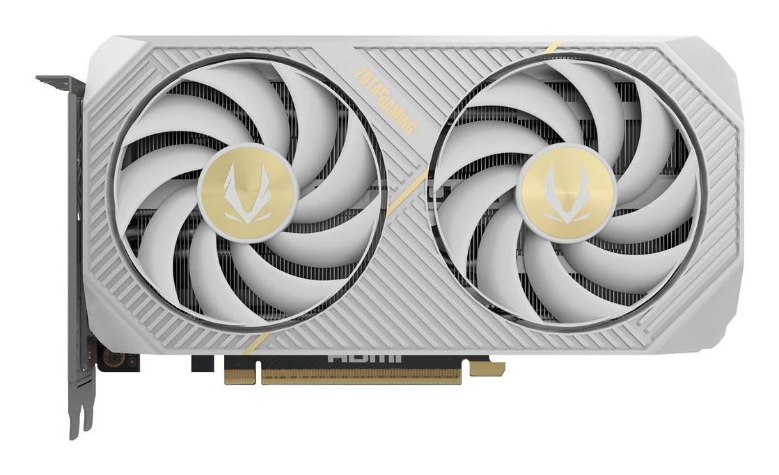 ZOTAC Gaming GeForce RTX 5060 Ti Twin Edge OC 8 GB GDDR7 - hvid grafikkort billede