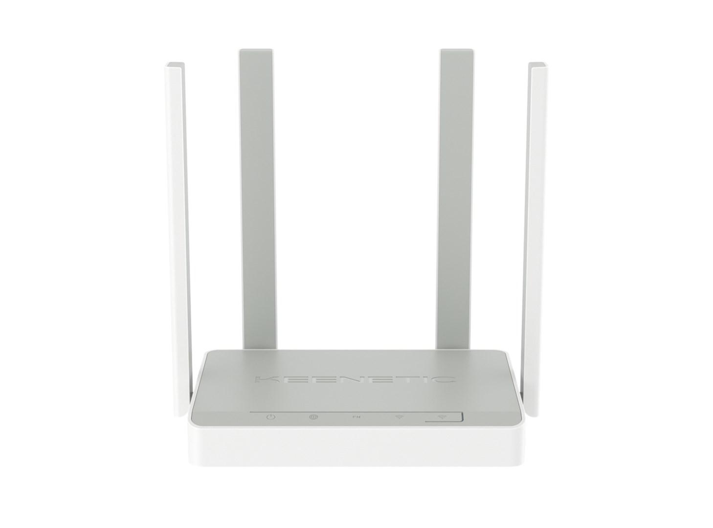 Keenetic Skipper AC1200 Mesh Wi‑Fi 5 router med 4‑ports gigabit switch og USB-tilslutning