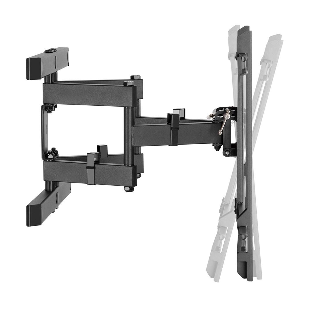 Maclean MC-881 – vægbeslag til TV 37–80", sort, VESA 600x400, 60 kg