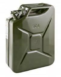 AUTEL metal benzindunk 20 l - grøn jerrycan