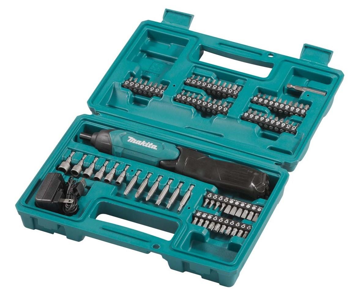 Makita DF001DW - Skruetrækker - ledningfri - 1/4 unbrakosokkel - 4 N·m - 3.6 V