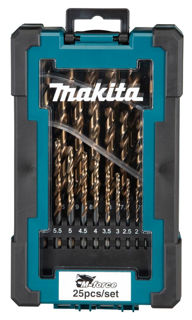 Makita M-Force HSS-G metalbor sæt 1-13 mm - 25 dele billede