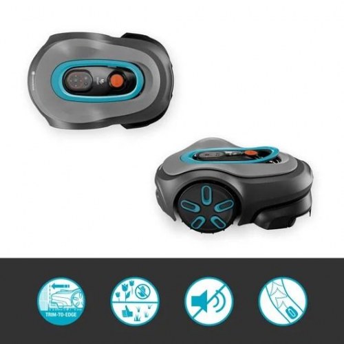 GARDENA smart SILENO pro robotplæneklipper - batteri, grå (600 m²)