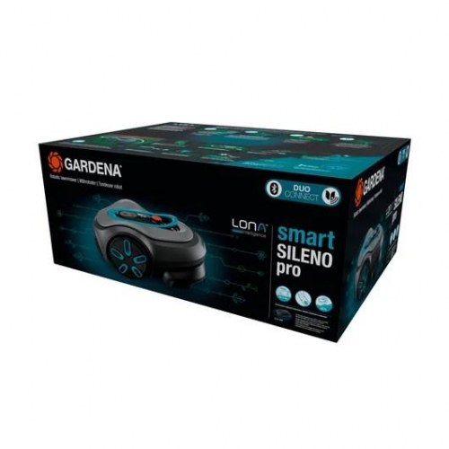 GARDENA smart SILENO pro robotplæneklipper - batteri, grå (600 m²)