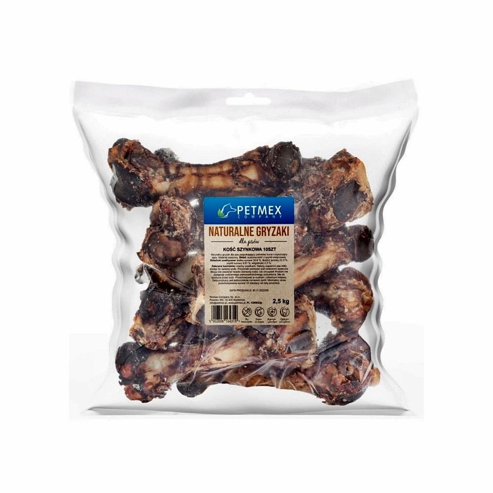 PETMEX skinkeben - 10 stk. hundesnack, 2,5 kg