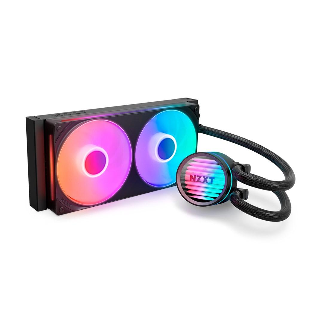 NZXT Kraken Core 240 RGB - væskekøler til processor, 240 mm, sort billede