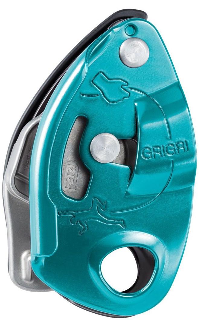 Petzl GRIGRI - sikringsbremse til klatring, blå