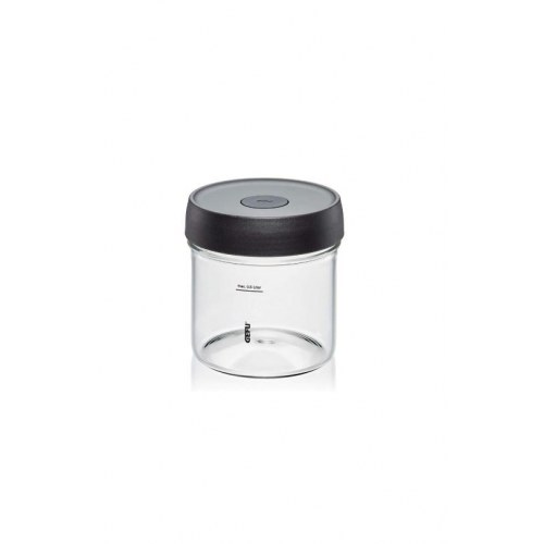 GEFU NATIVO fermenteringsglas 500 ml – sort låg