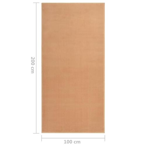 Tæppeløber 100x200 cm BCF beige