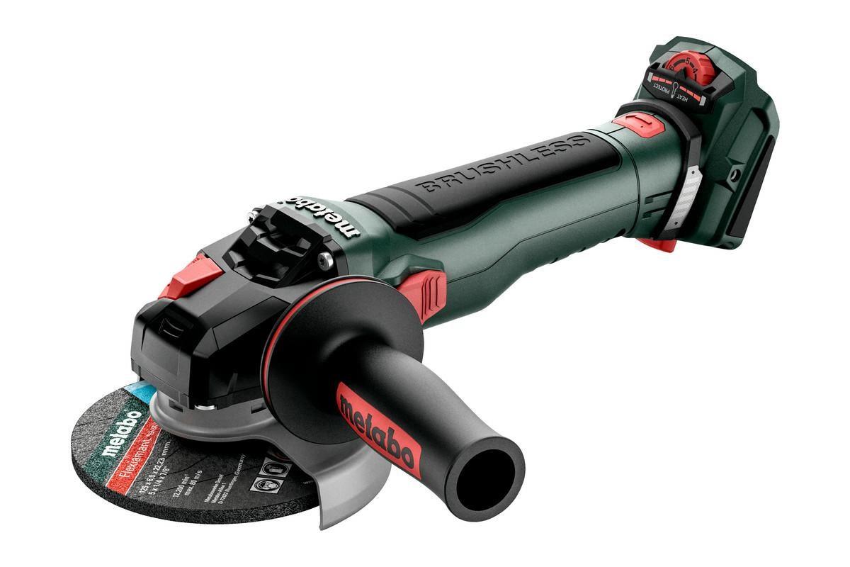 Metabo vinkelsliber 125 mm - WVB 18 LT BL 11-125 Quick Inox (solo)