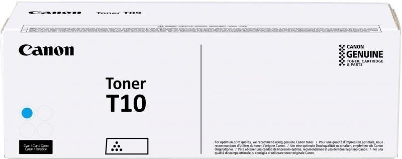 Canon T10 toner - Cyan, original (1 stk.) billede
