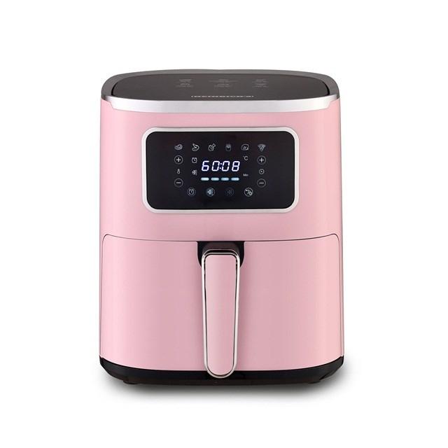 HEINRICH'S HFR 8216 varm­luftsfriture 5,0 l - 1.450 W, pink
