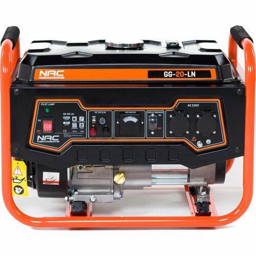 NAC GG-20-LN benzingenerator 2,2 kW 230 V med AVR