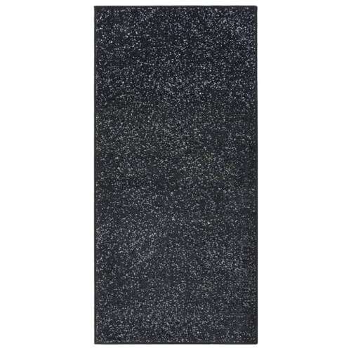 Tæppeløber 100x200 cm BCF antracitgrå