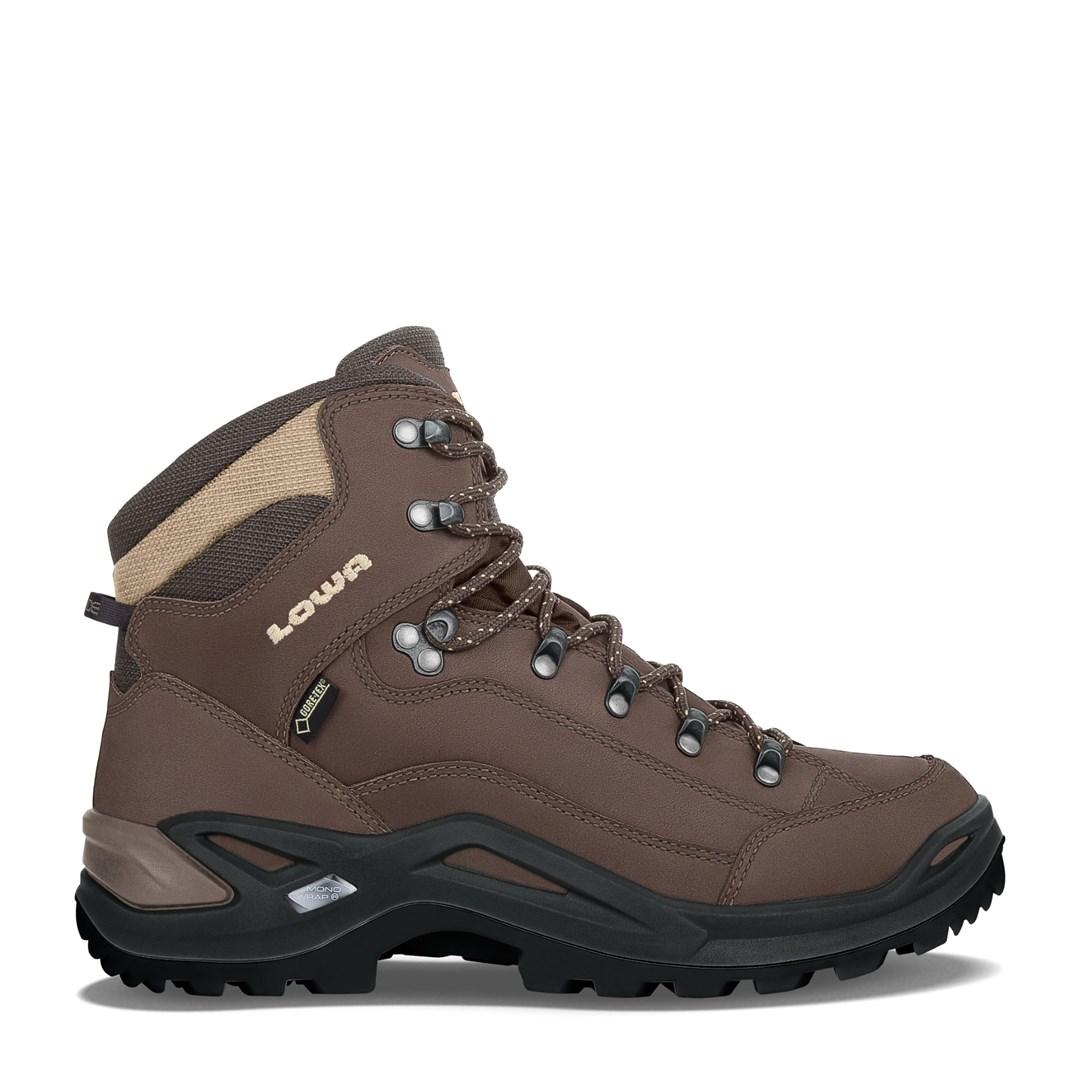 LOWA Renegade GTX Mid vandrestøvle - Espresso, UK 7,5 (herre)