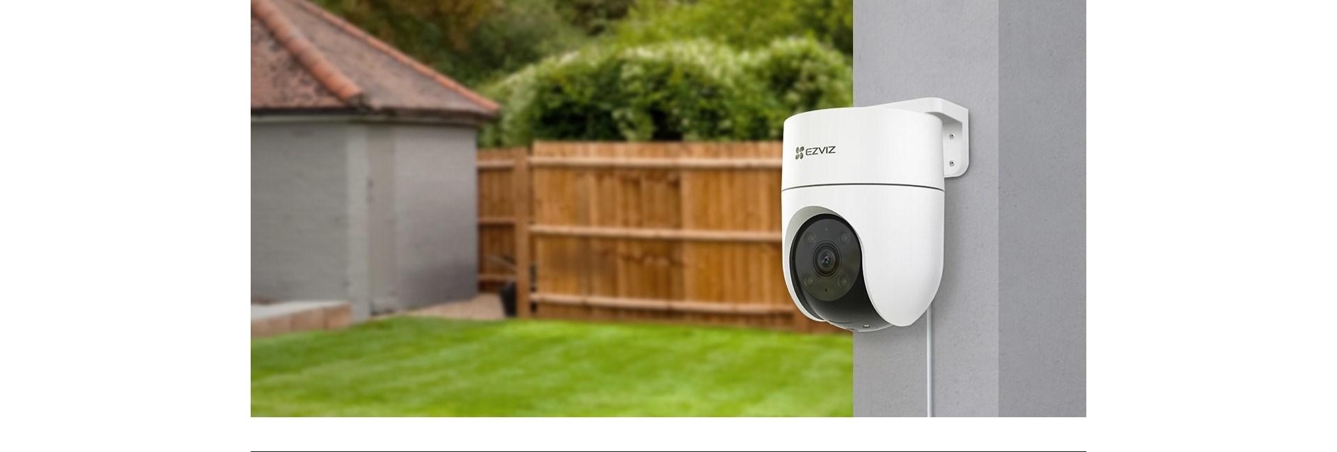 EZVIZ H8c tårn IP-overvågningskamera - inde/ude, 1080p, loft/væg, 4 mm billede