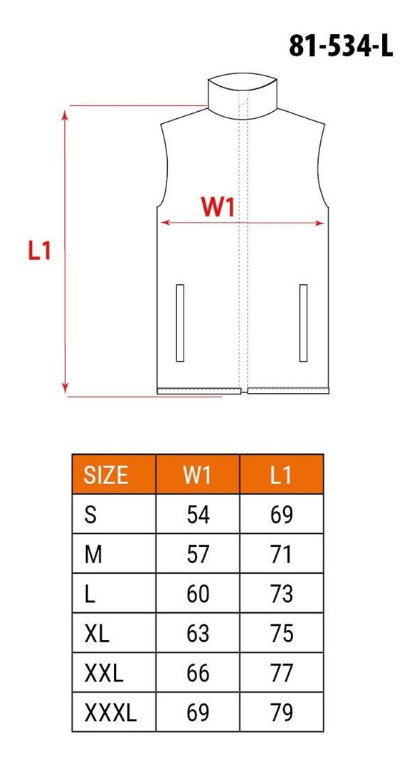 NEO TOOLS 81-534 arbejdsvest - L, polyester